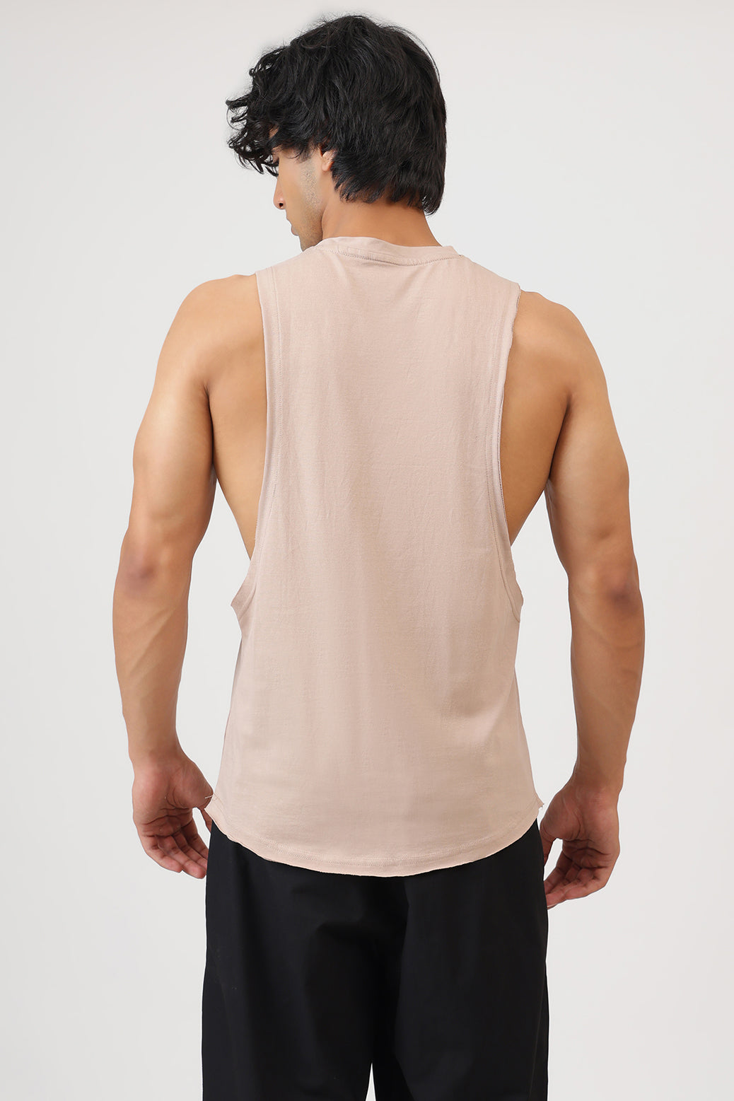 Fortis Deep Arm Tank Beige