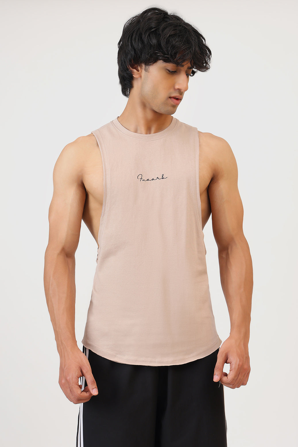 Fortis Deep Arm Tank Beige