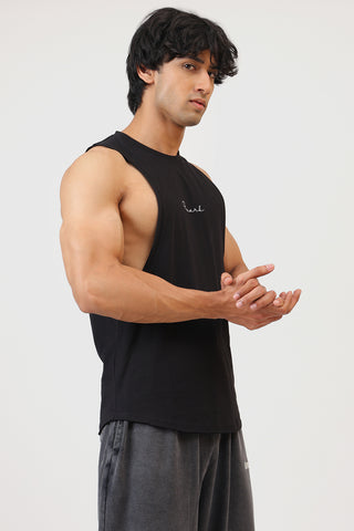 Fortis Deep Arm Tank Black