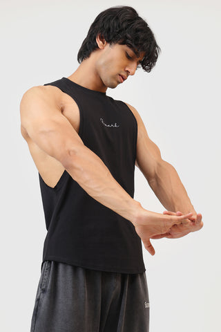 Fortis Deep Arm Tank Black