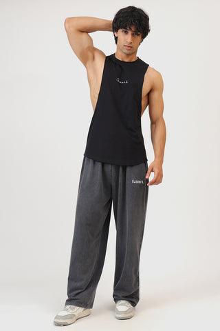 Fortis Deep Arm Tank Black