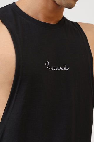 Fortis Deep Arm Tank Black