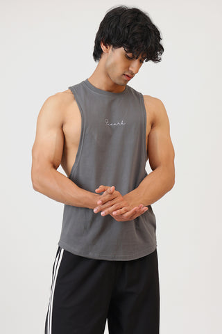 Fortis Deep Arm Tank Grey
