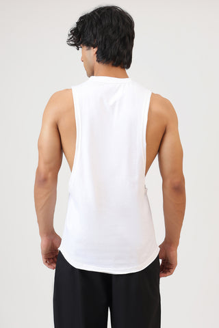 Fortis Deep Arm Tank White