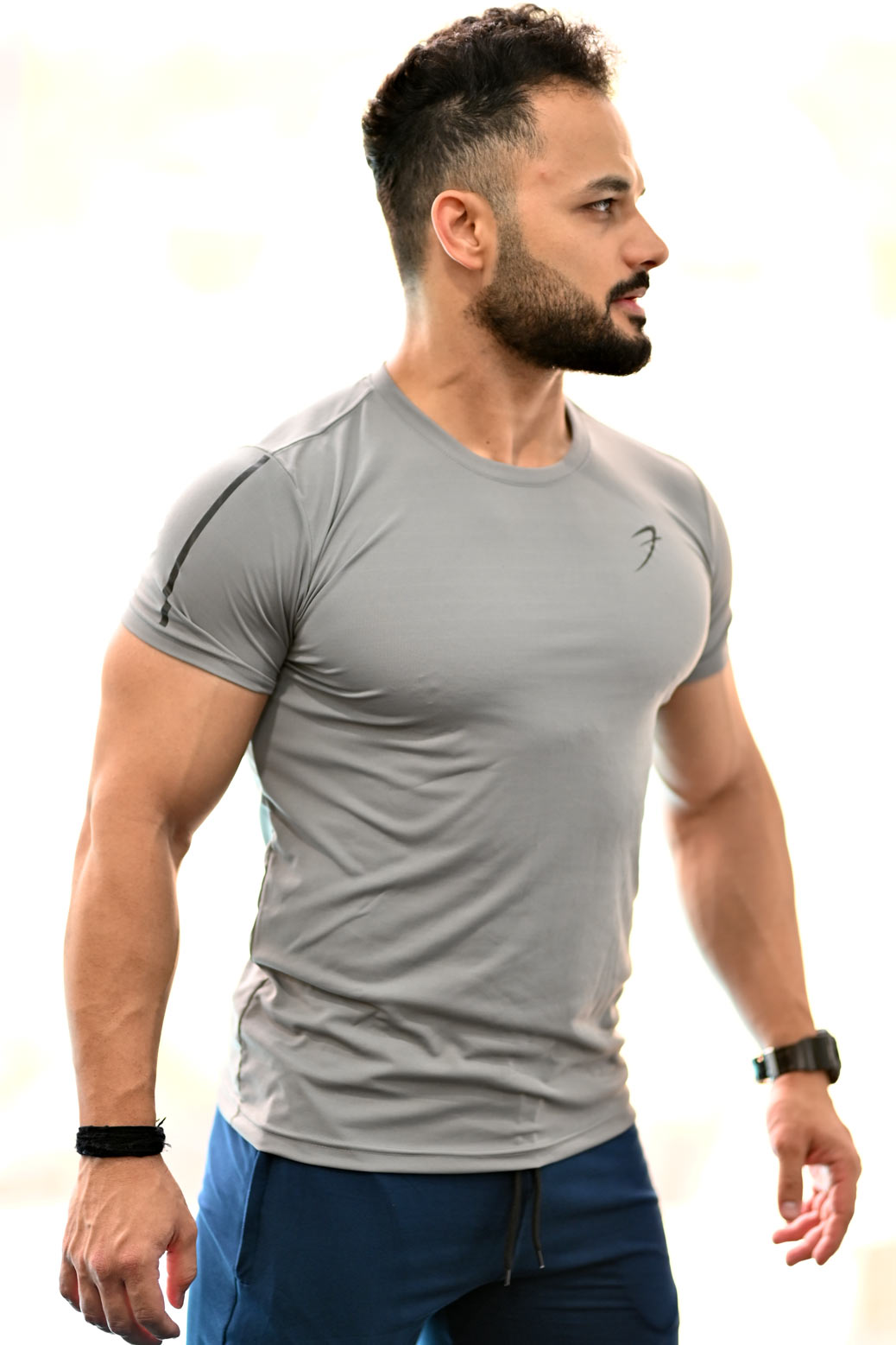 Apex T-shirt Light Grey