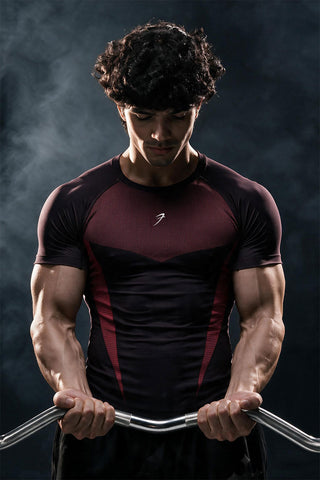 Command Seamless T-shirt Red/Black