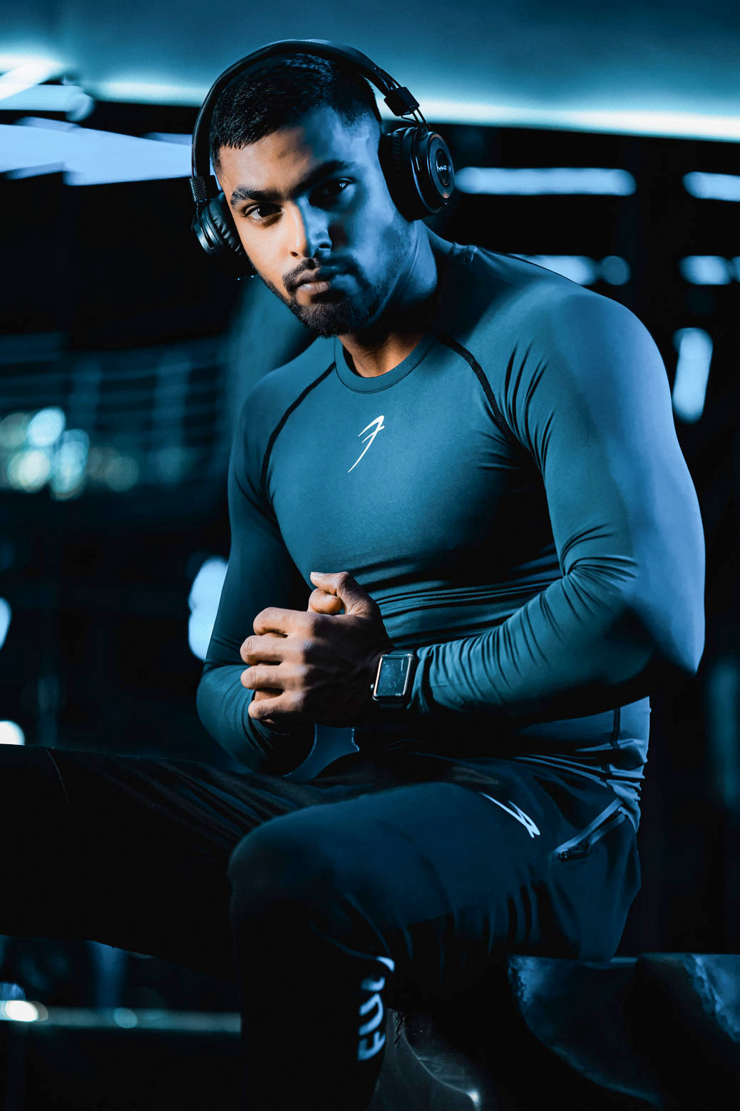 Compression Fullsleeves T-shirt Grey