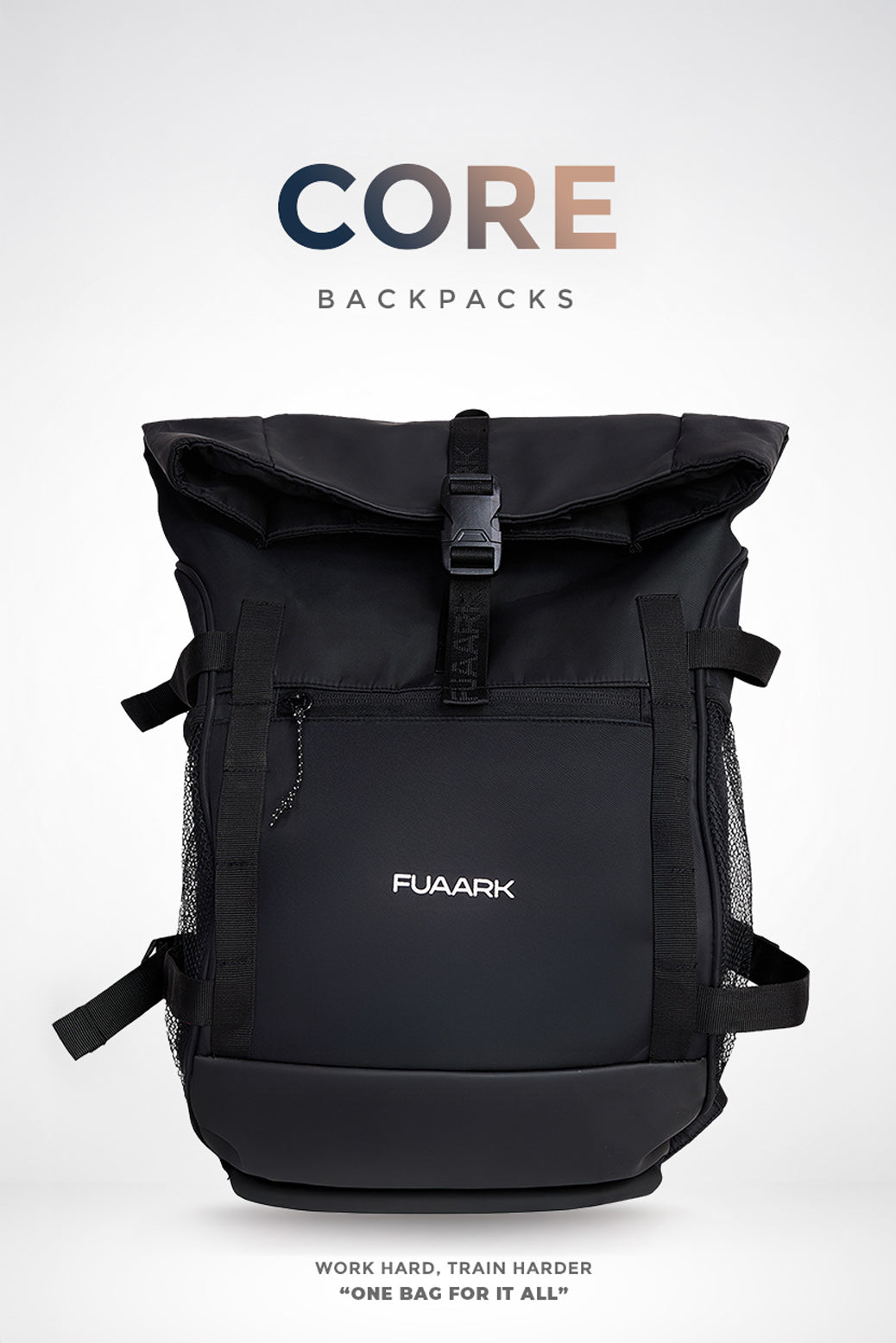 Buy Fuaark Core Backpack Bag Black 30 L Space – FUAARK