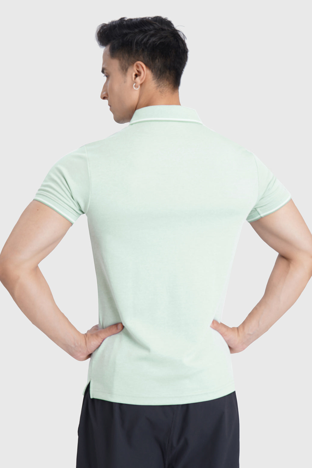 Heritage Polo T-shirt Pista Green