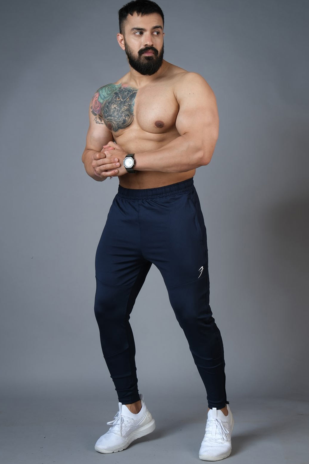 Hybrid Slim Track Navy