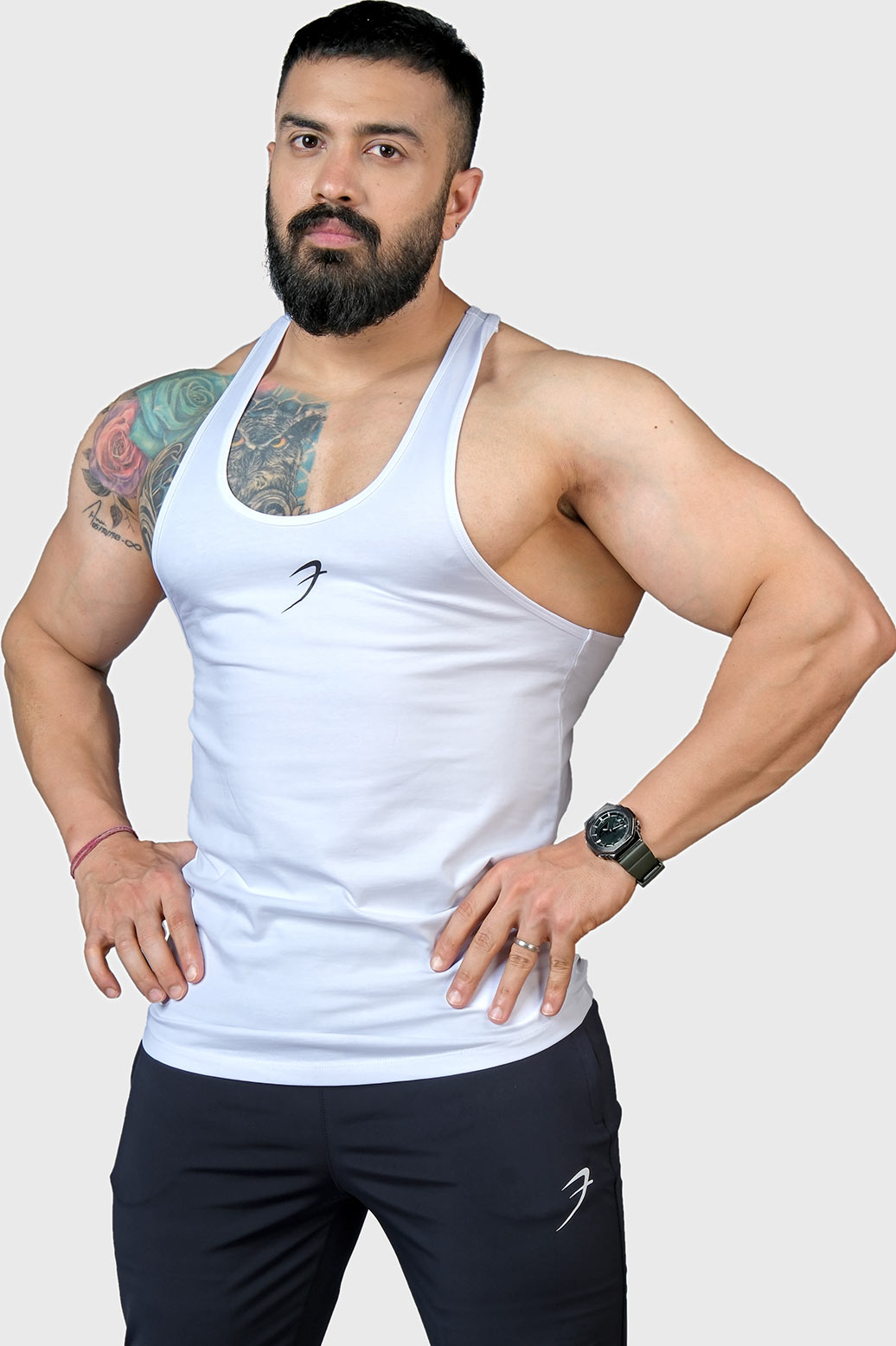 Buy Legacy White Stringer For Men  Shop White Vest Online in India – FUAARK