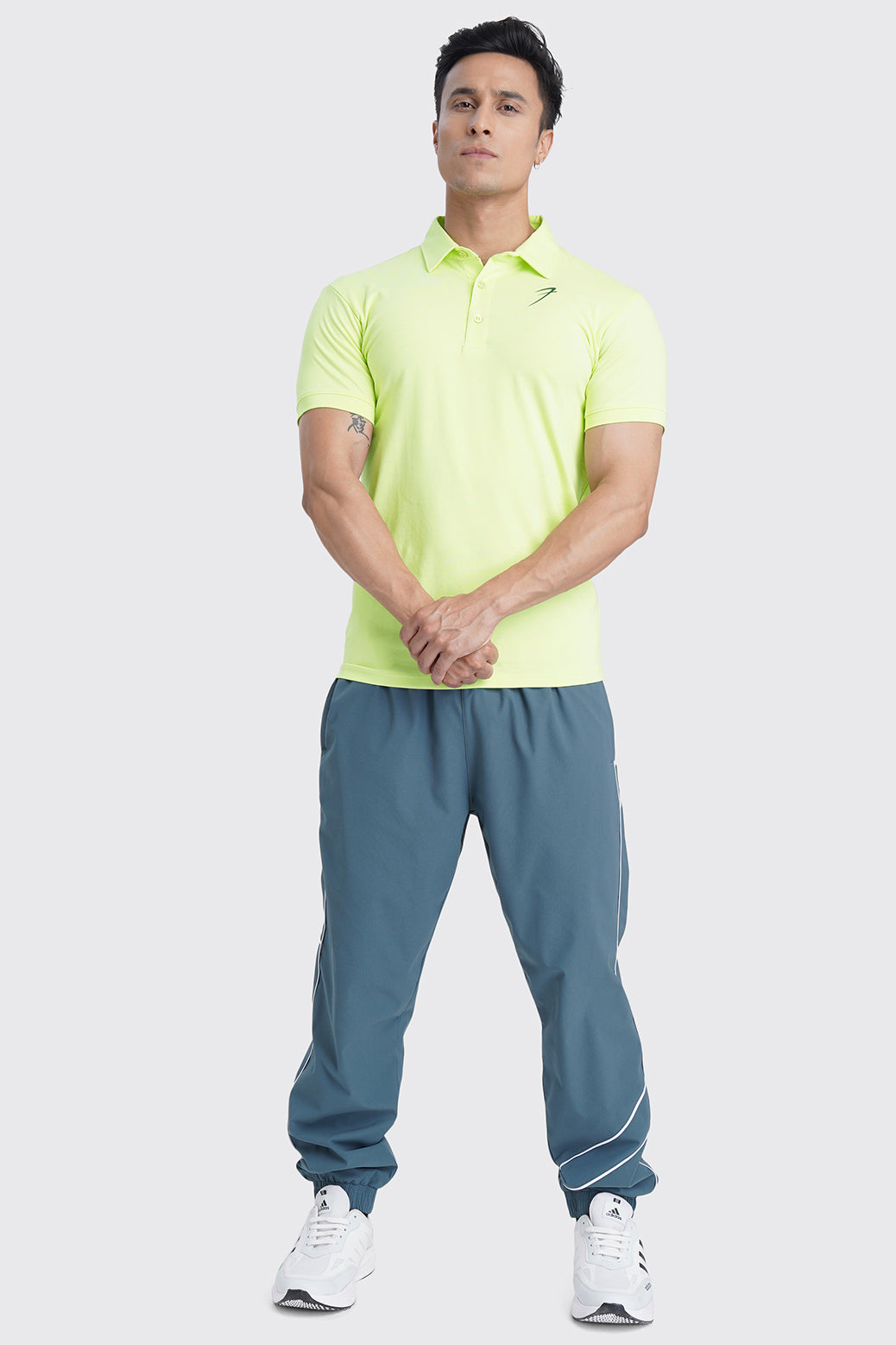 Polo T-shirt Lime