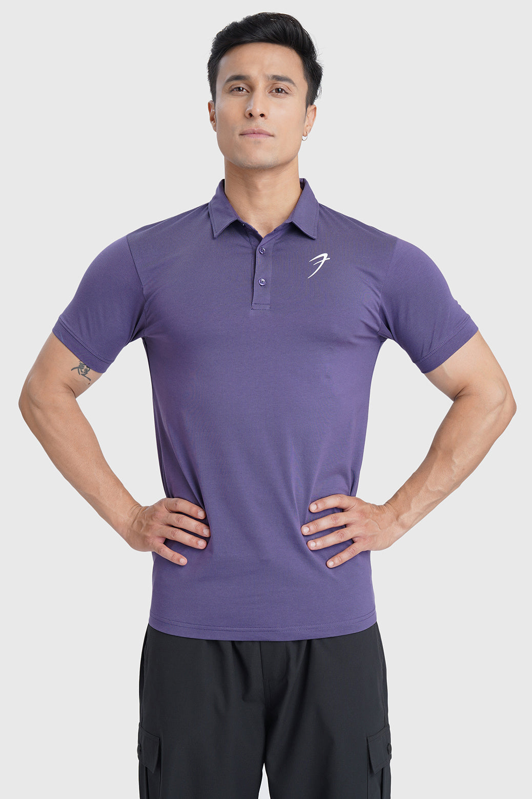 Polo T-shirt Purple