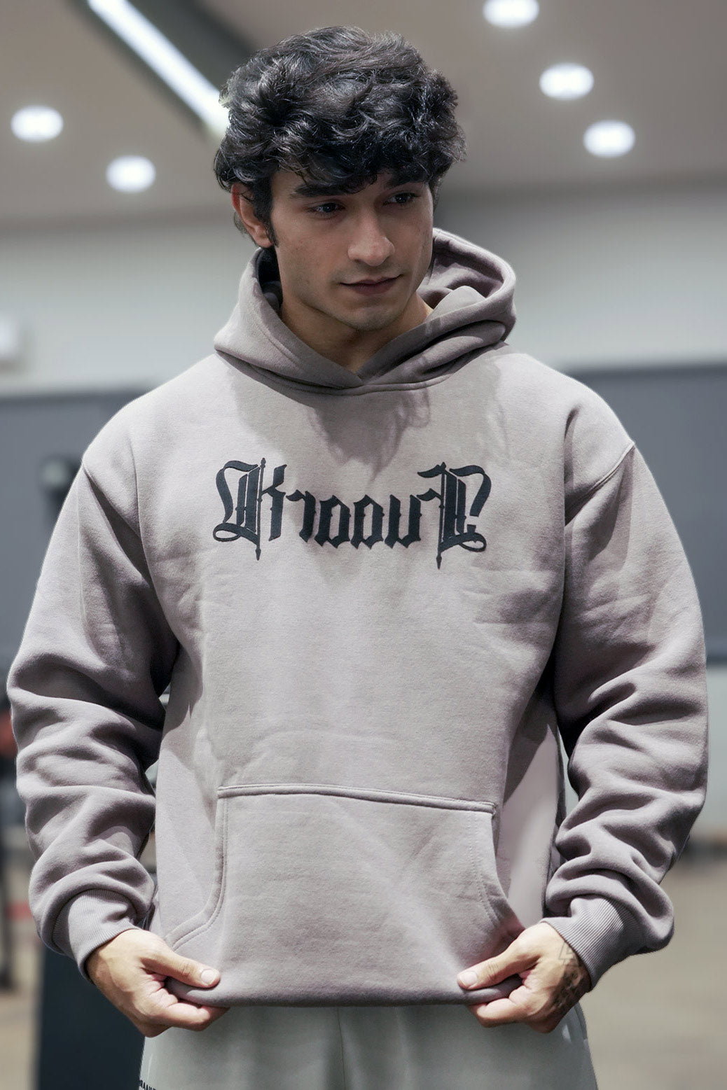 Brookline Oversized Hoodie Grey