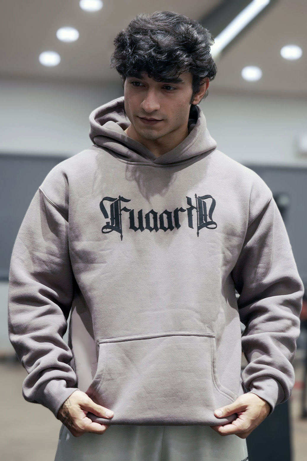 Brookline Oversized Hoodie Grey