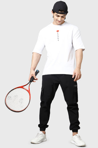 Anime Oversized Tshirt Baki White