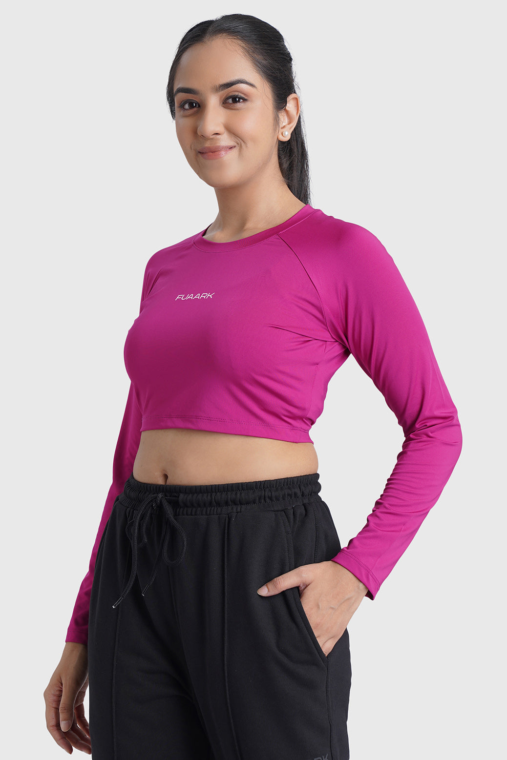 Classic Crop Top T-shirt Pink