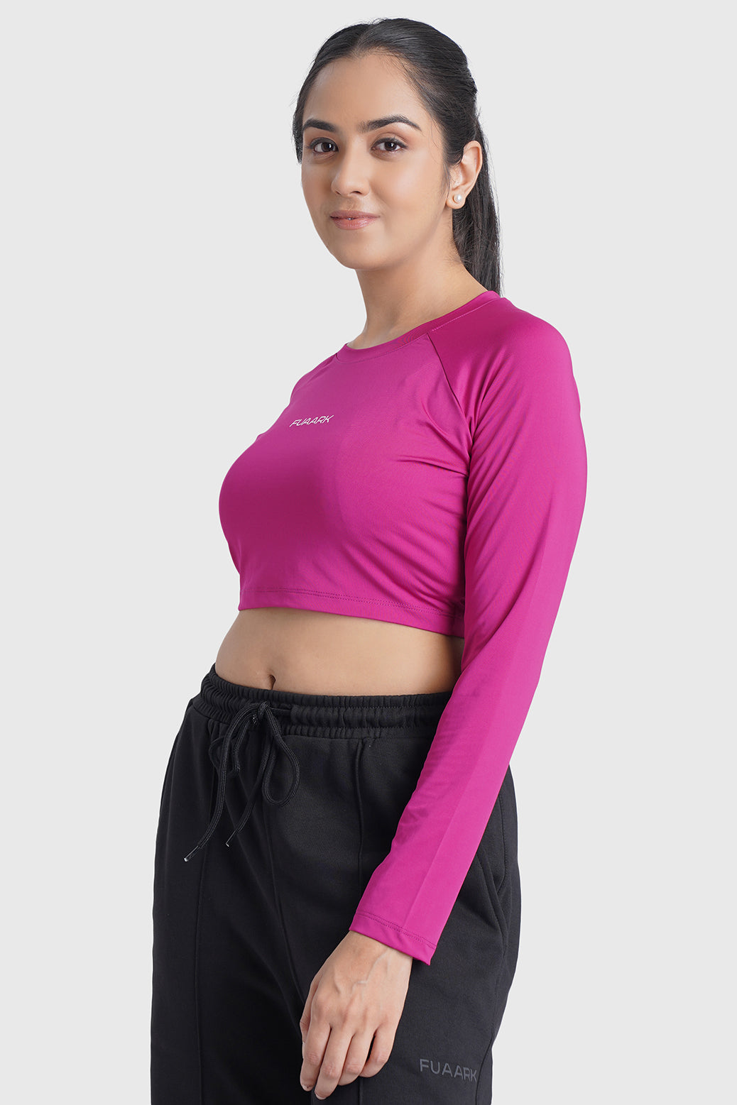 Classic Crop Top T-shirt Pink