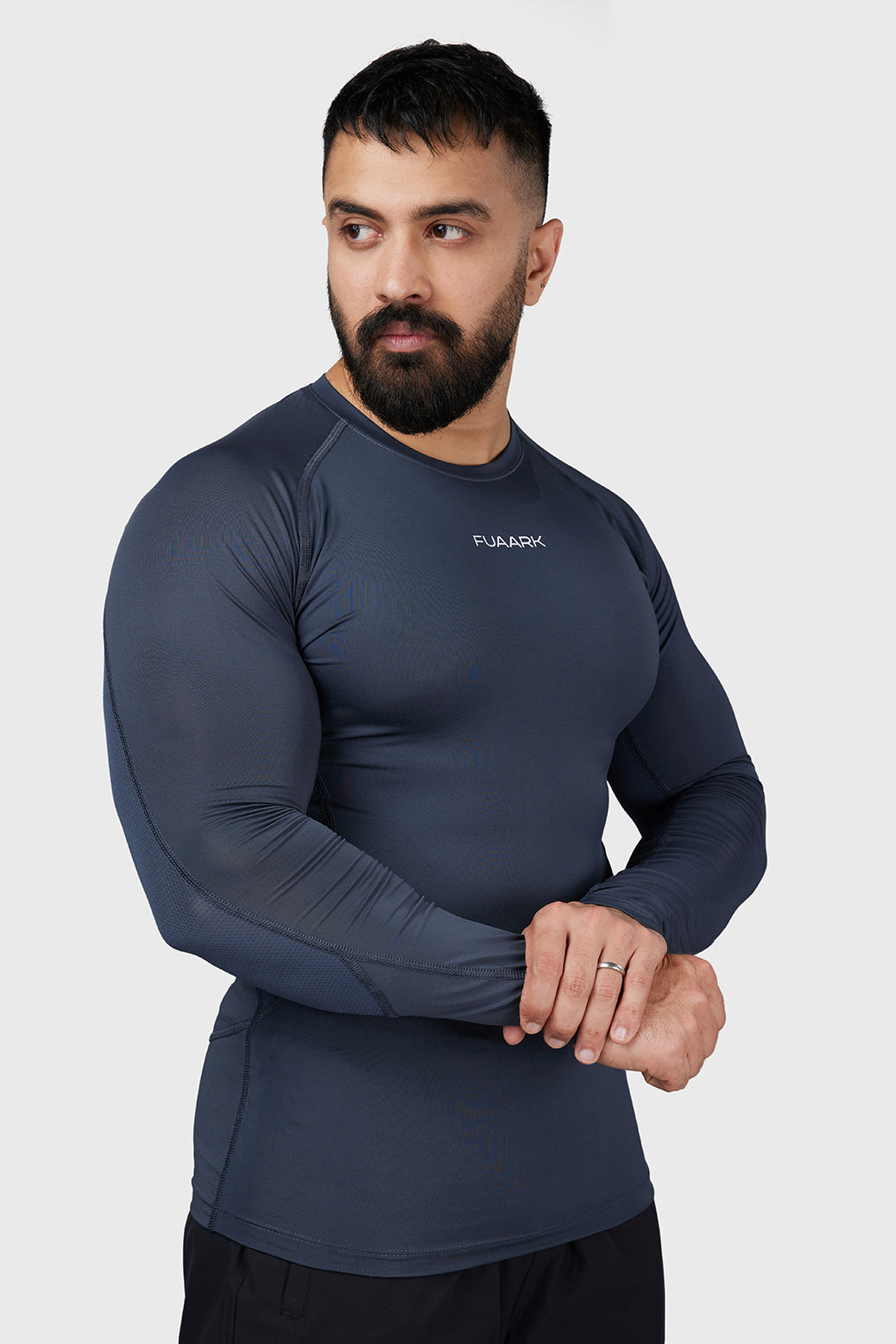 Compression 2.0 Full Sleeves T-shirt Grey