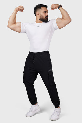 Compression 2.0 Half Sleeves T-shirt White