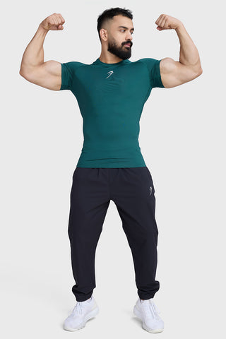 Compression T-shirt Emerald Green