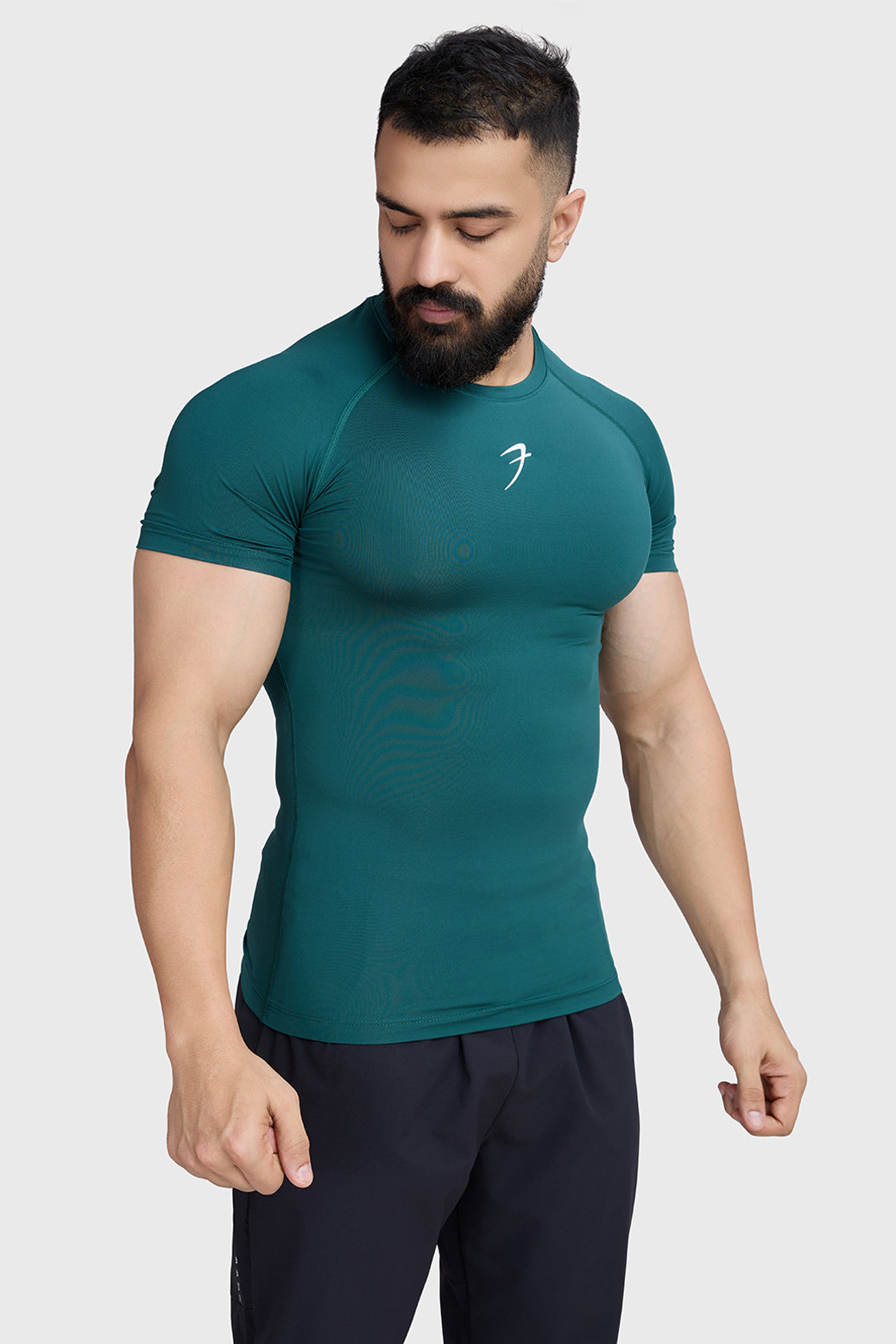 Compression T-shirt Emerald Green