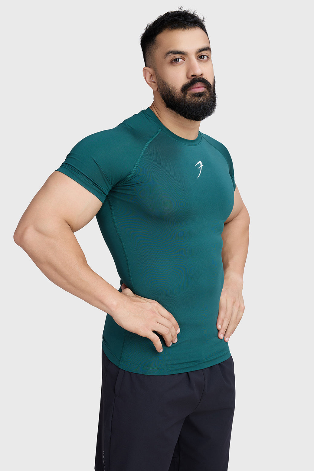 Compression T-shirt Emerald Green