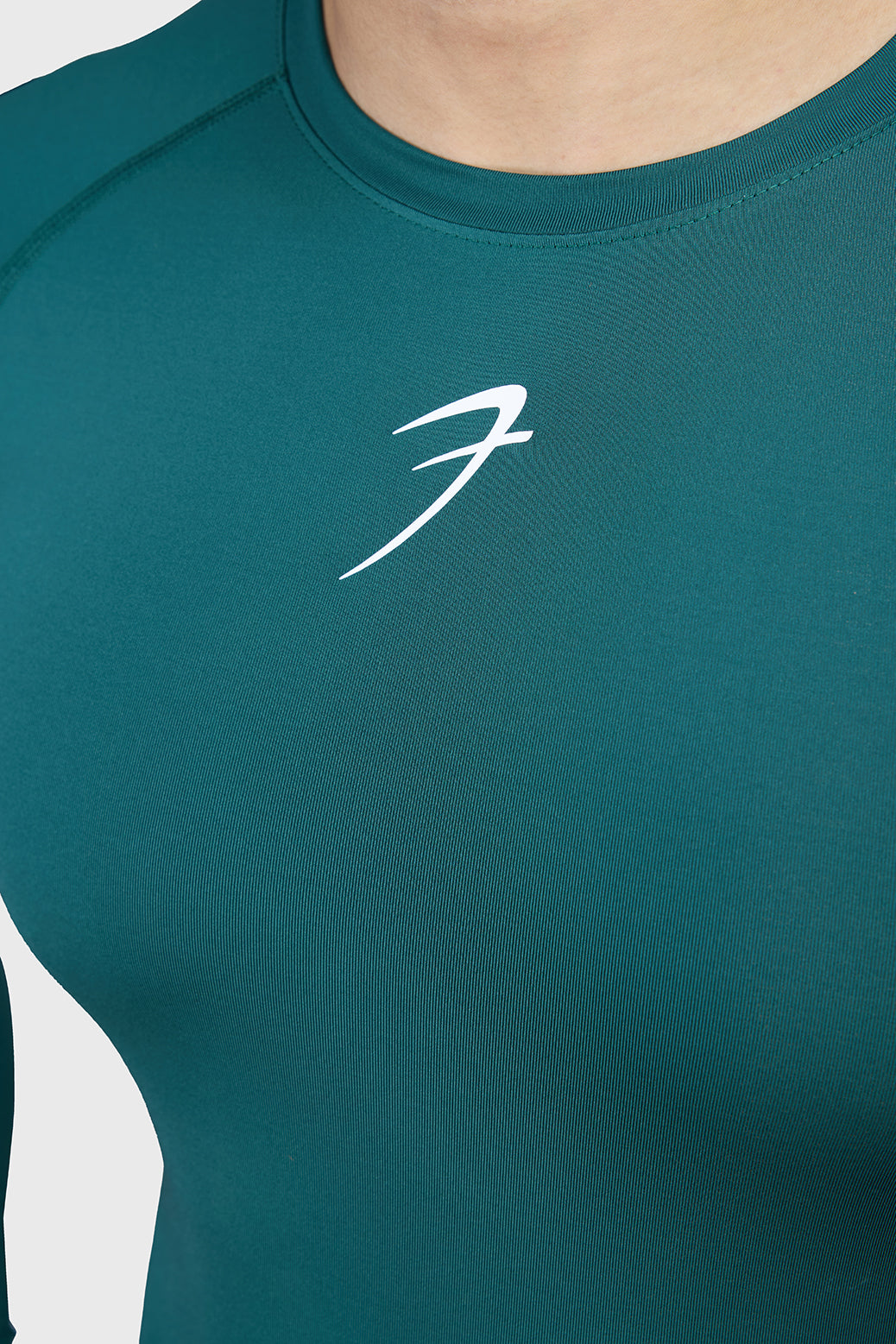 Compression Fullsleeves T-shirt Emerald Green