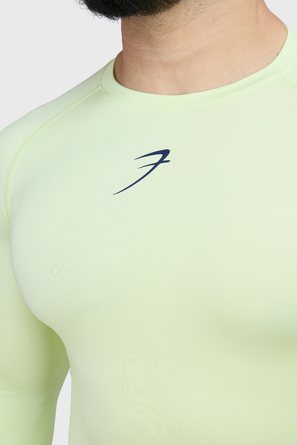 Compression Fullsleeves T-shirt Lime