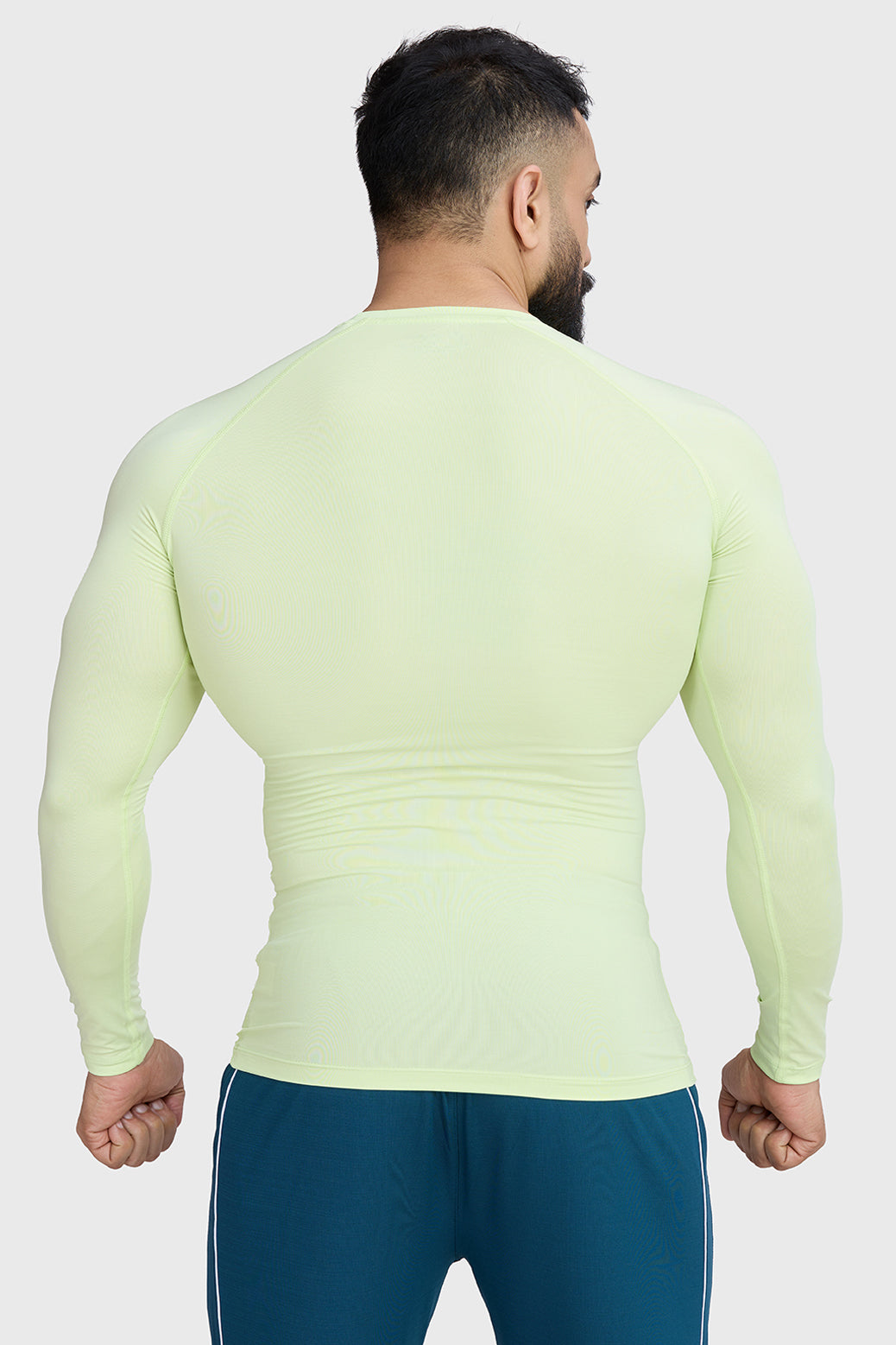 Compression Fullsleeves T-shirt Lime