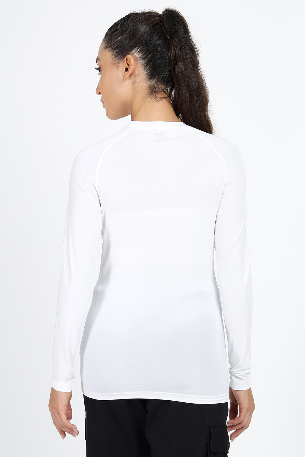 Compression Full T-shirt White