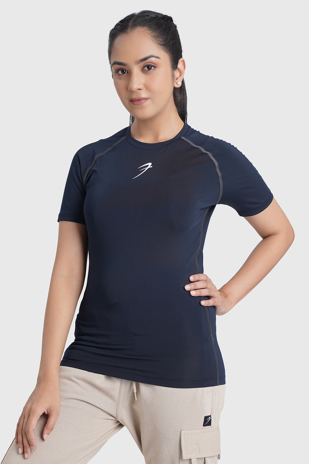 Compression T-shirt Navy