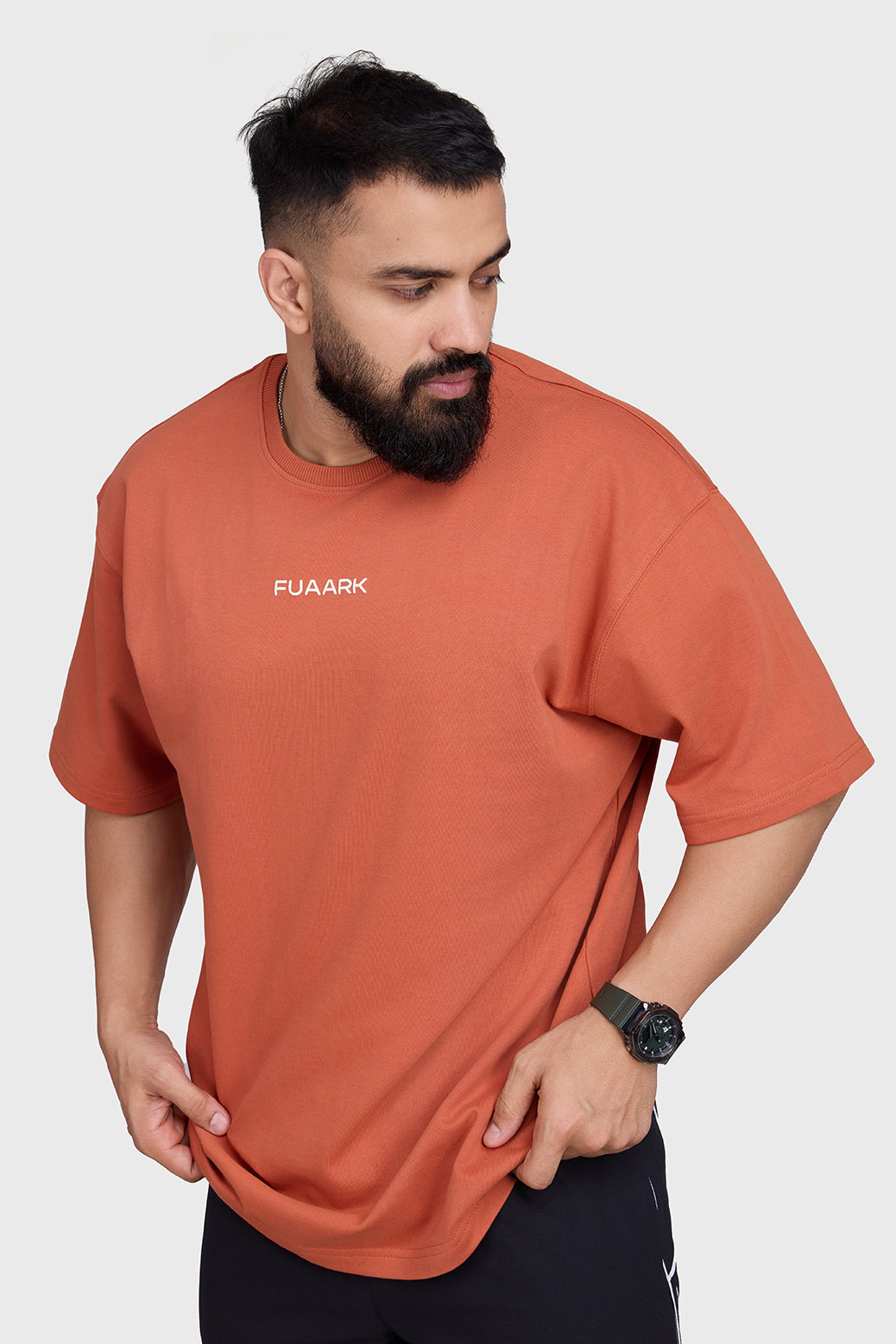 Element Oversized T-shirts Rust