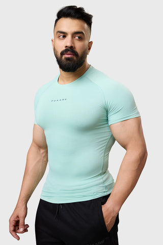 Elite Compression T-shirt Mint Green