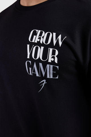 Grow Oversized T-shirts Black