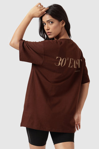 Grow Oversized T-shirts Coffee