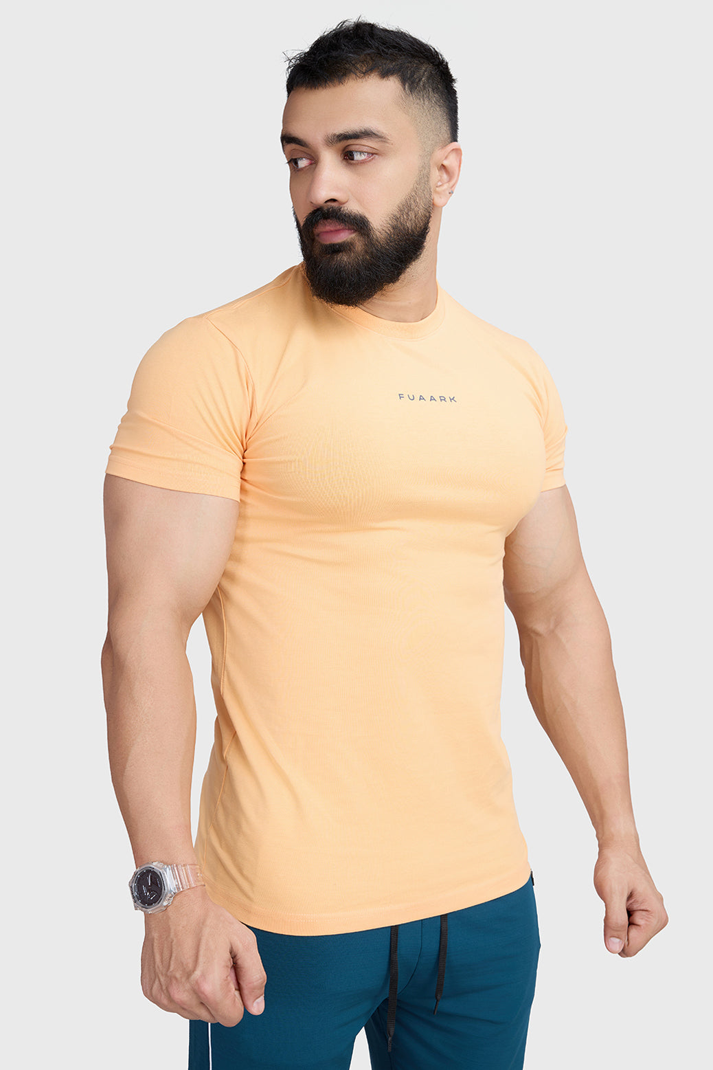 Legacy Crew Neck T-shirt Peach