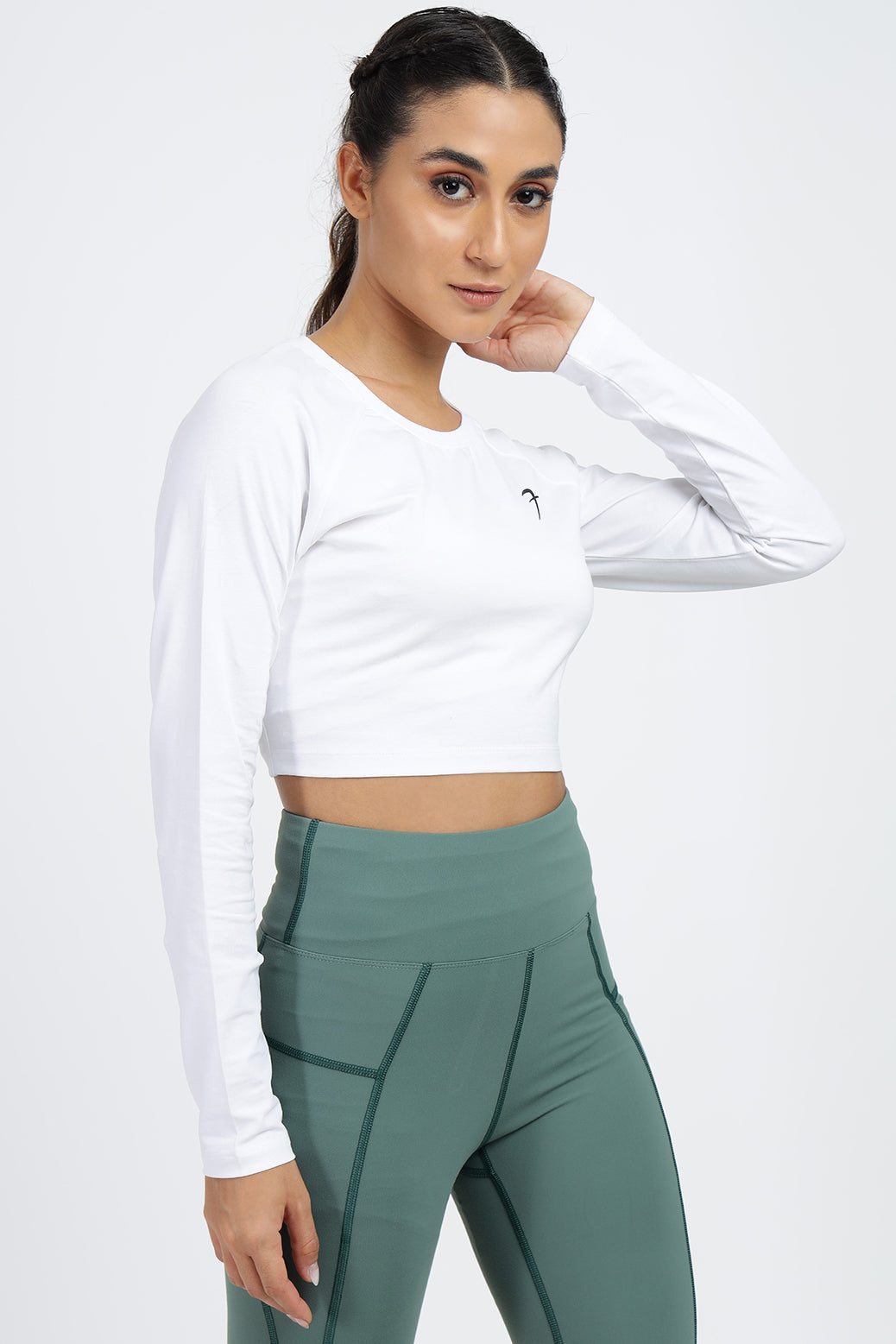 Legacy Crop Top T-shirt White