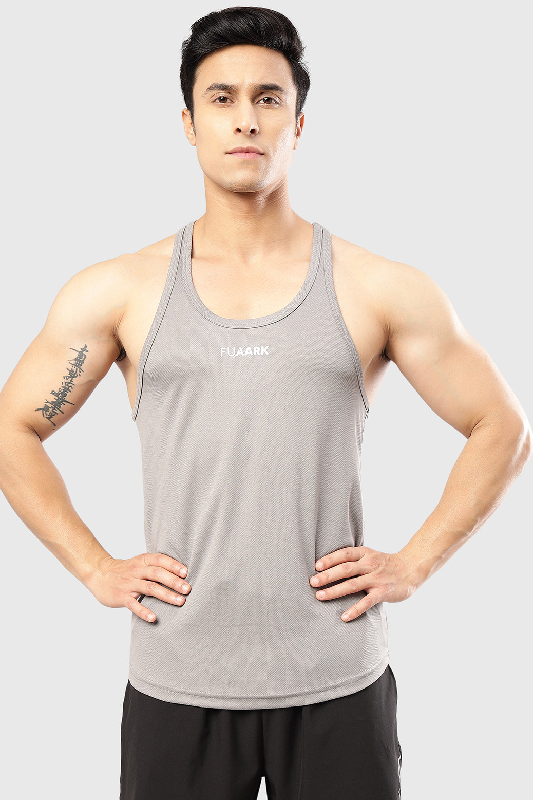 Buy Fuaark Mesh Stringer Light Grey | Slim Fit Stringer – FUAARK