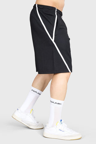 Drip Oversized Shorts Black