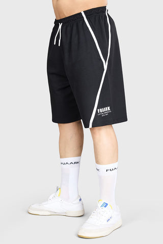 Drip Oversized Shorts Black
