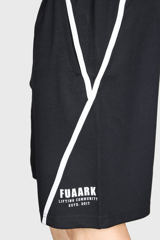Drip Oversized Shorts Black