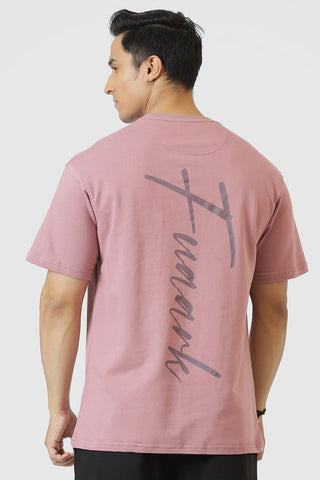 Break Through Oversized T-shirt Dusk Pink