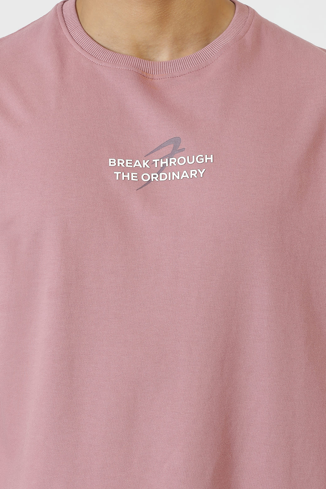 Break Through Oversized T-shirt Dusk Pink