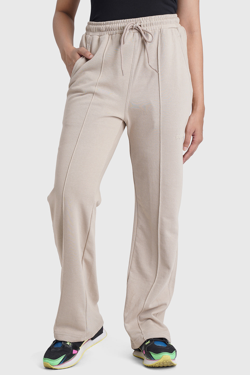 Pinnacle Straight Pants Beige