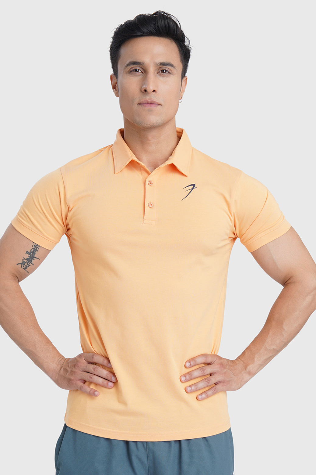 Polo T-shirt Peach