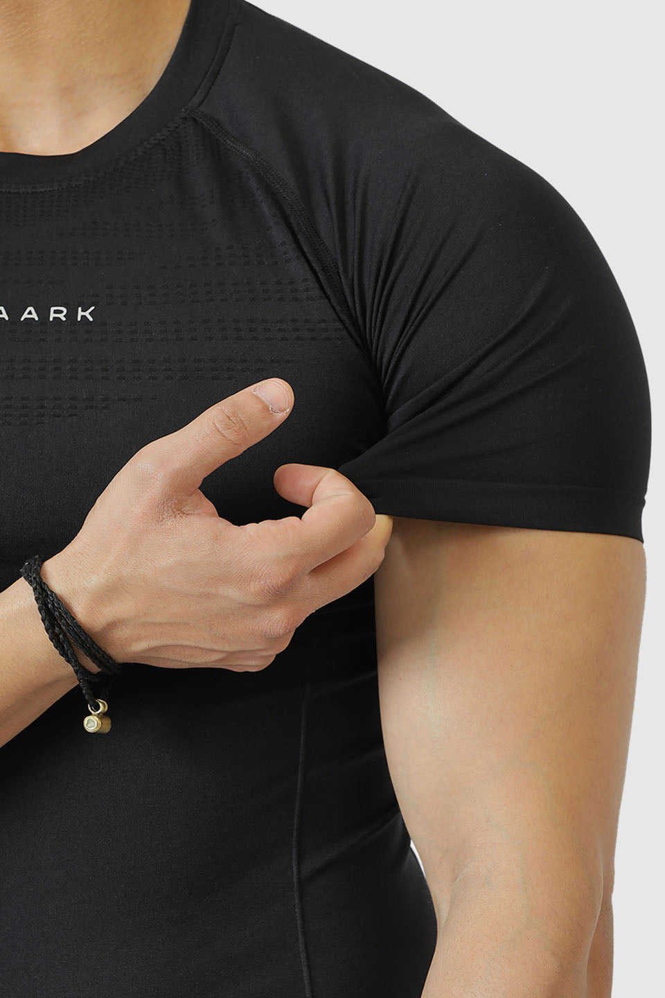 Power Seamless T-shirt Black/Fuaark