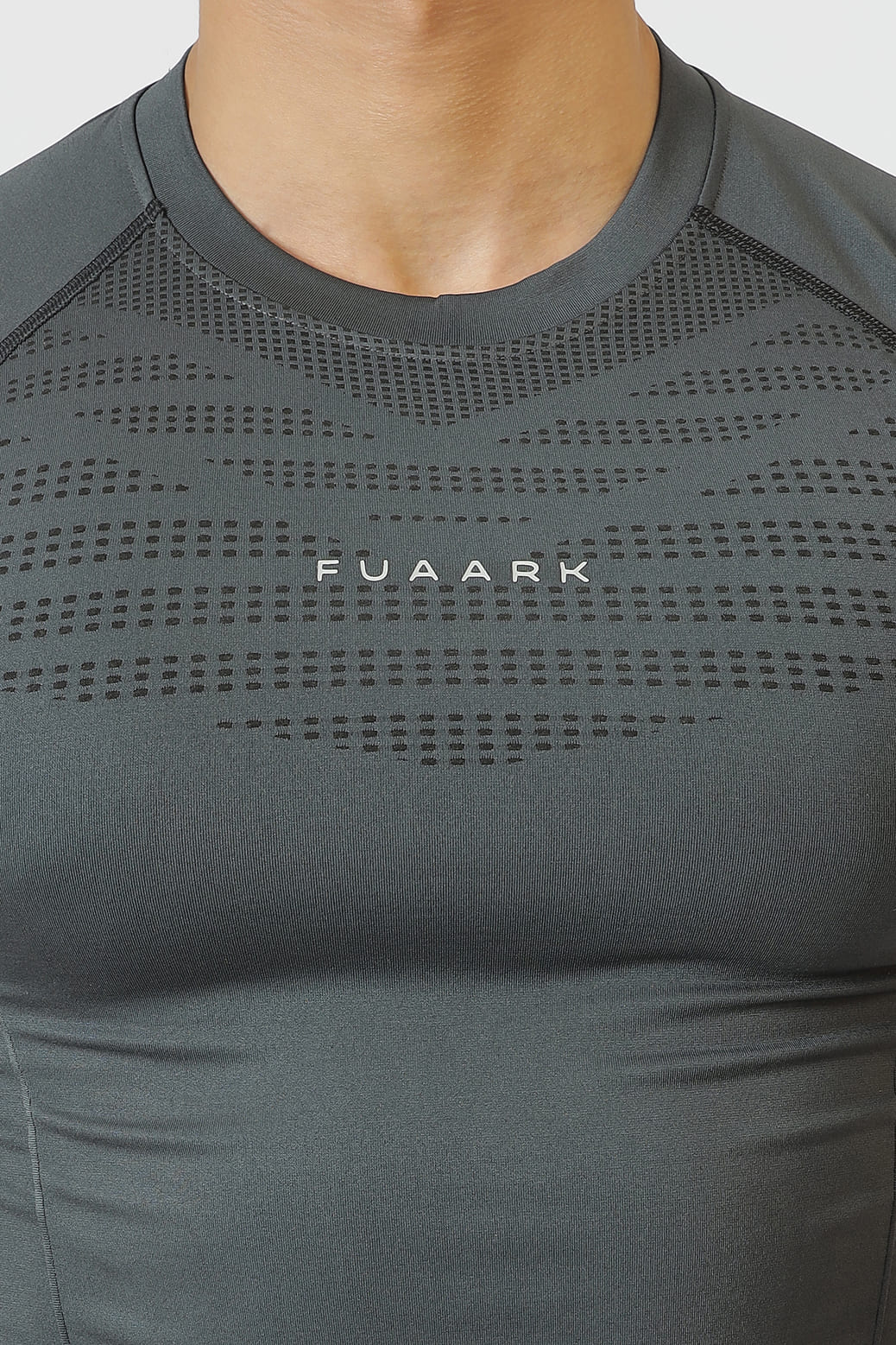 Power Seamless T-shirt Grey/Fuaark