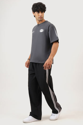 Fuaark Racing Club Oversized T-shirt Dark Grey