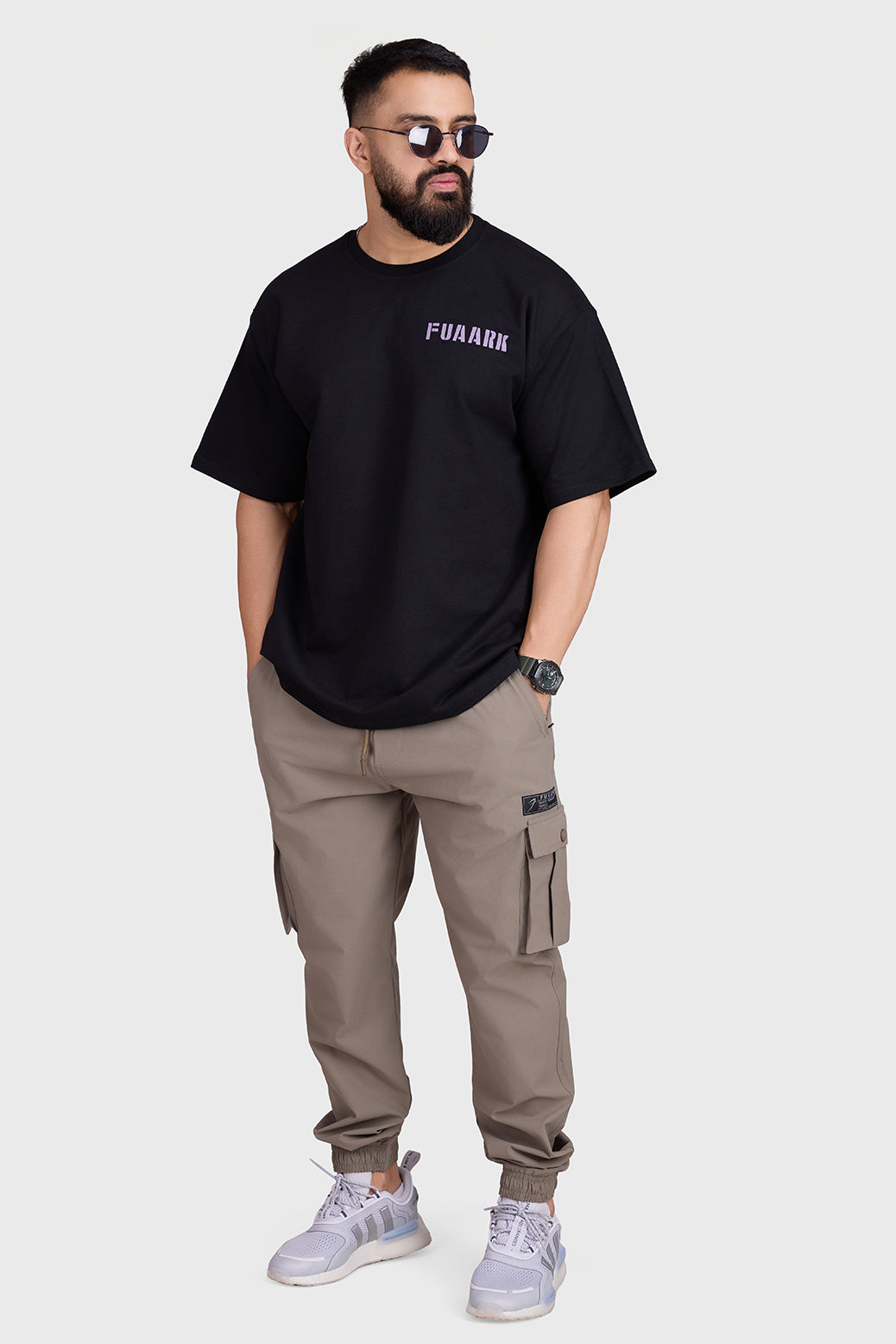 Script Cargo Joggers Brown